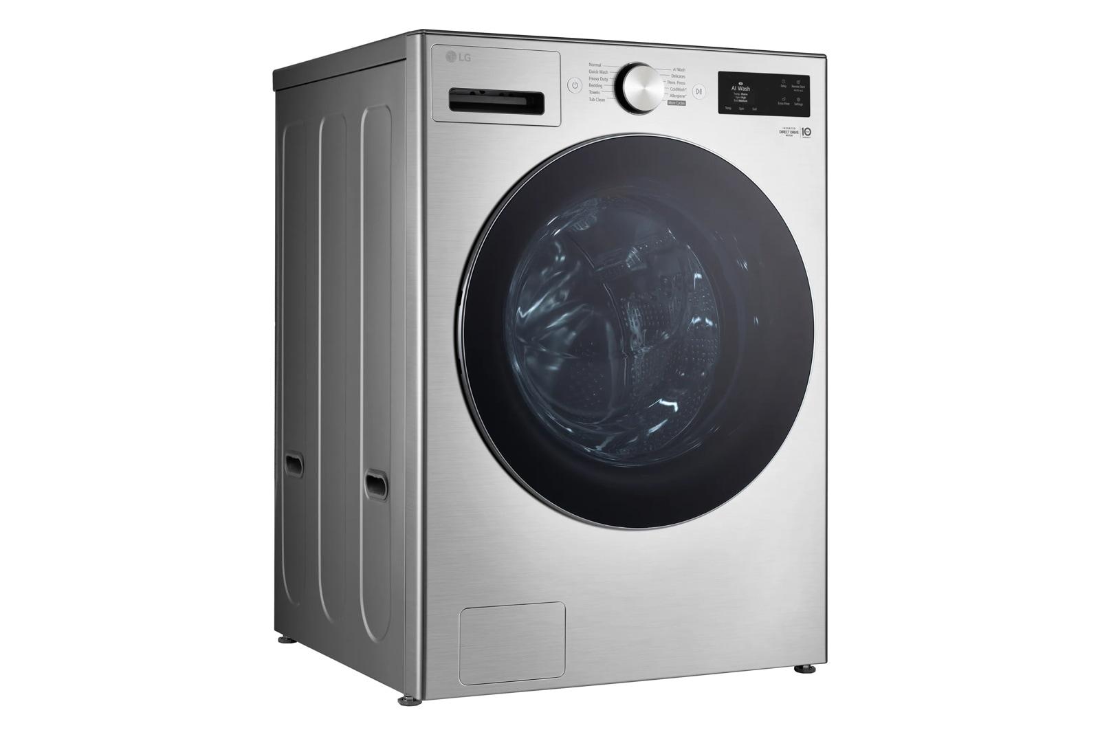 Lg WM5800HVA 5.0 Cu. Ft. Mega Capacity Smart Front Load Washer With Turbowash® 360(Degree), Built-In Intelligence And Hybrid Electronic Controls With Lcd Display