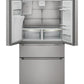 Liebherr FDBC36S French Door Fridge-Freezer With 2 Freezer Drawers And Water And Ice Cube Dispenser