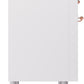 Ilve UPI366NMPWHP Nostalgie Ii 36 Inch Electric Freestanding Range In White With Copper Trim