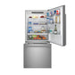 Forno FFFFD178531S Forno Milano Espresso 31-Inch Bottom Freezer Refrigerator, Stainless Steel, 17.2 Cu.Ft Capacity, Right Swing Door, Energy Efficient