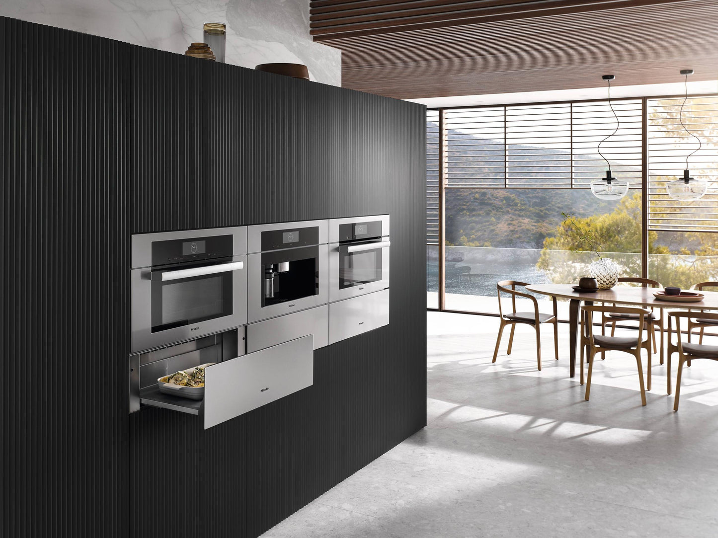 Miele ESW7570CTS Esw 7570 - Handleless Gourmet Warming Drawer, 30" Width And 9 3/16" Height For Preheating Dishware, Keeping Food Warm, And Slow Roasting.