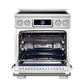 Forno FFSIN096830 Forno Maximus 30 Inch Induction Range With Air Fryer