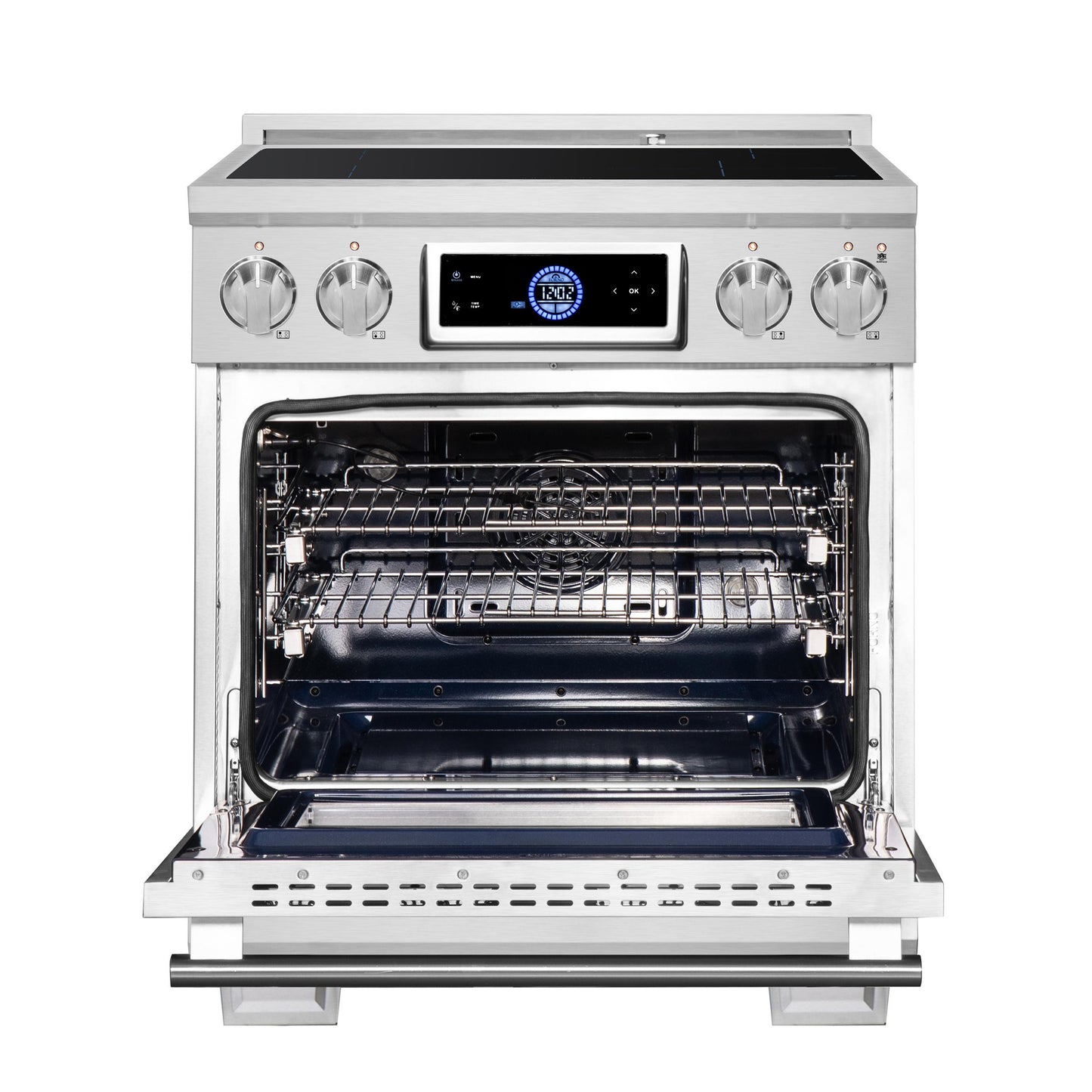 Forno FFSIN096830 Forno Maximus 30 Inch Induction Range With Air Fryer