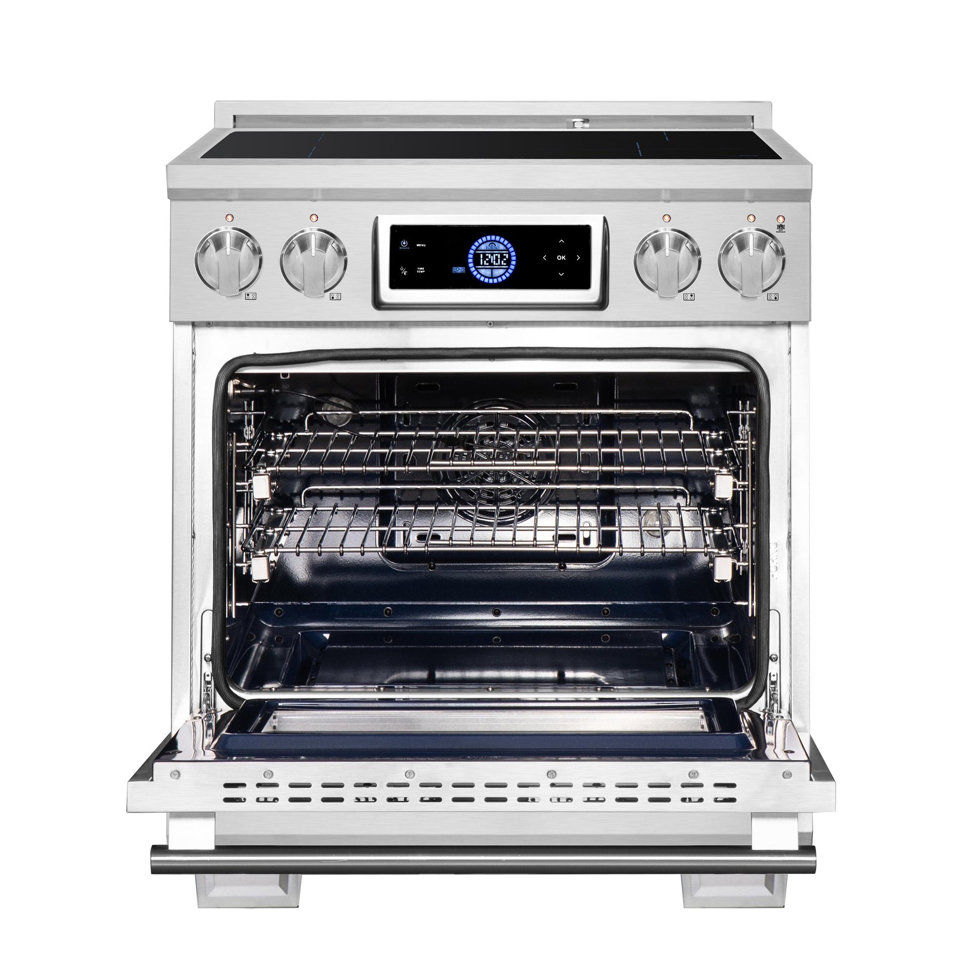 Forno FFSIN096830 Forno Maximus 30 Inch Induction Range With Air Fryer