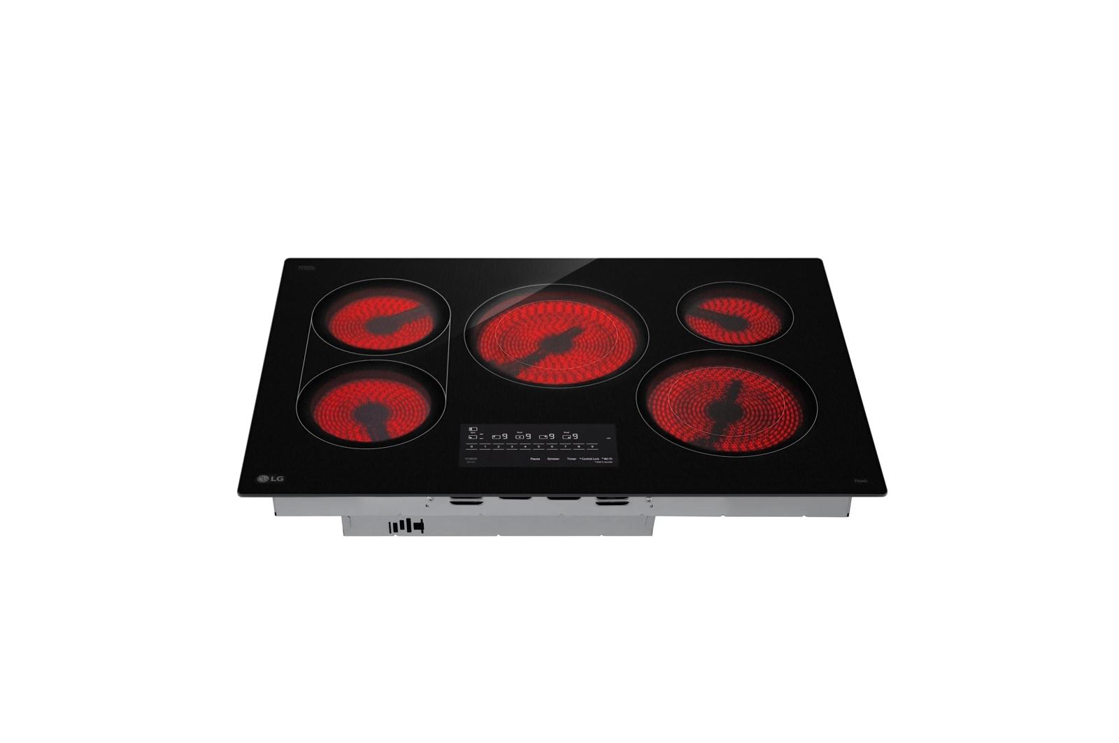 Lg CBEW3017BE 30" Electric Cooktop With Ultraheat™ 3.2Kw Element