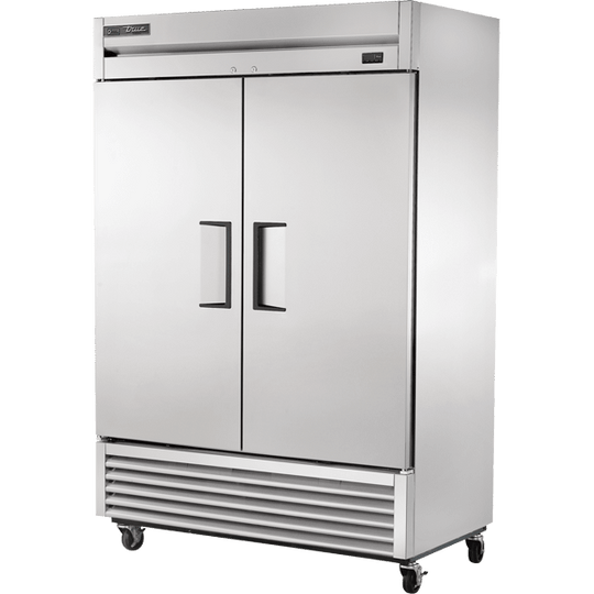True Manufacturing Commercial T49FHC Reach-In Solid Swing Door Freezer With Hydrocarbon Refrigerant