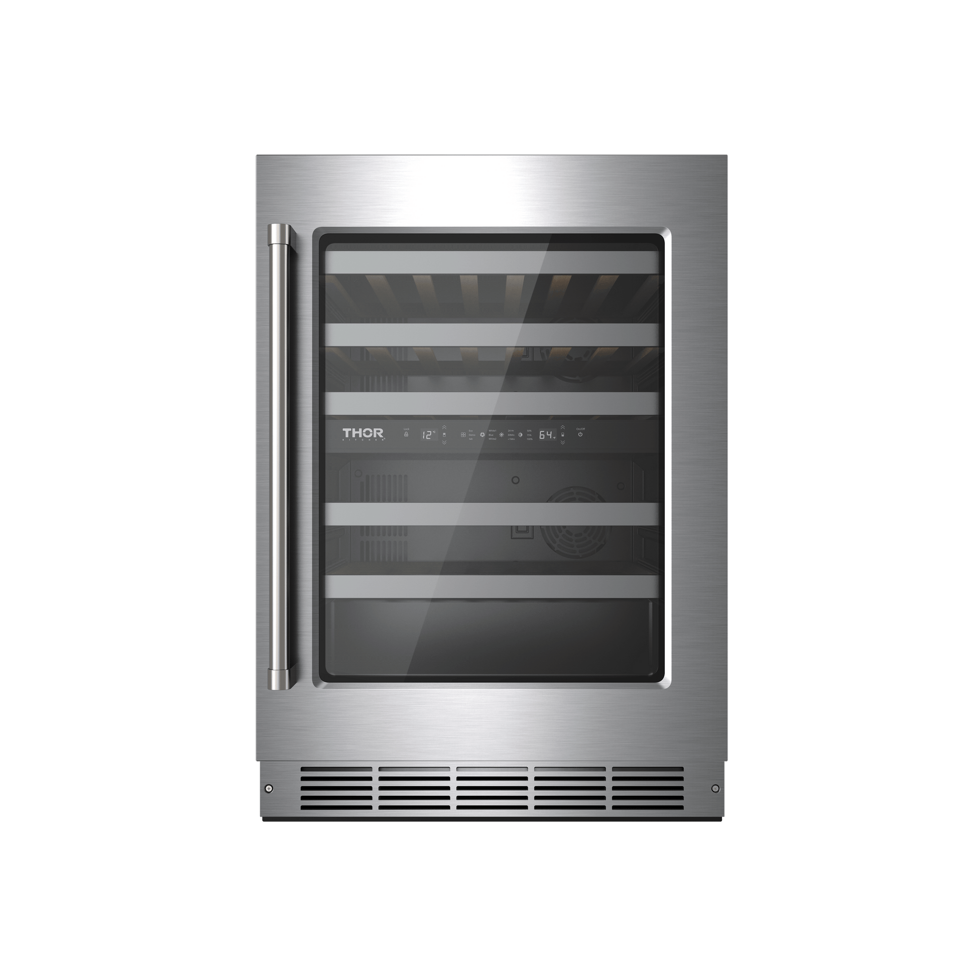 Thor Kitchen TWC24UD Thor Kitchen 24-Inch Undercounter Dual Zone Wine Cooler - Model Twc24Ud