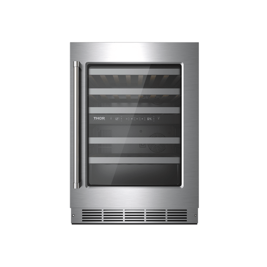 Thor Kitchen TWC24UD Thor Kitchen 24-Inch Undercounter Dual Zone Wine Cooler - Model Twc24Ud
