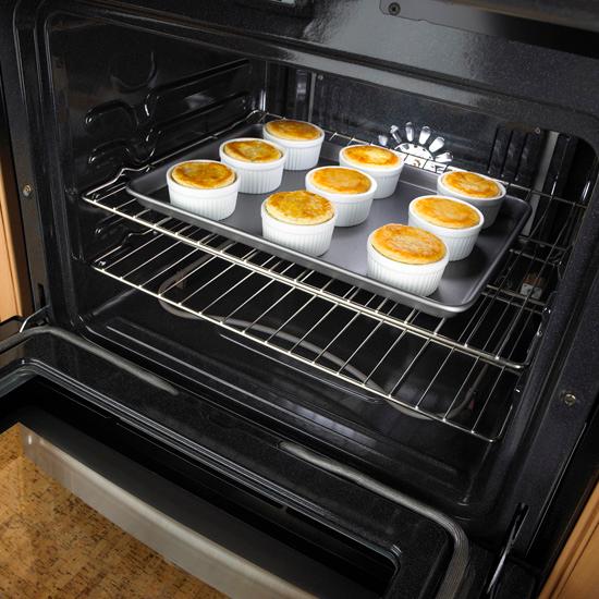 Jennair JES9860CAW Slide-In Modular Electric Downdraft Range With Convection, 30"