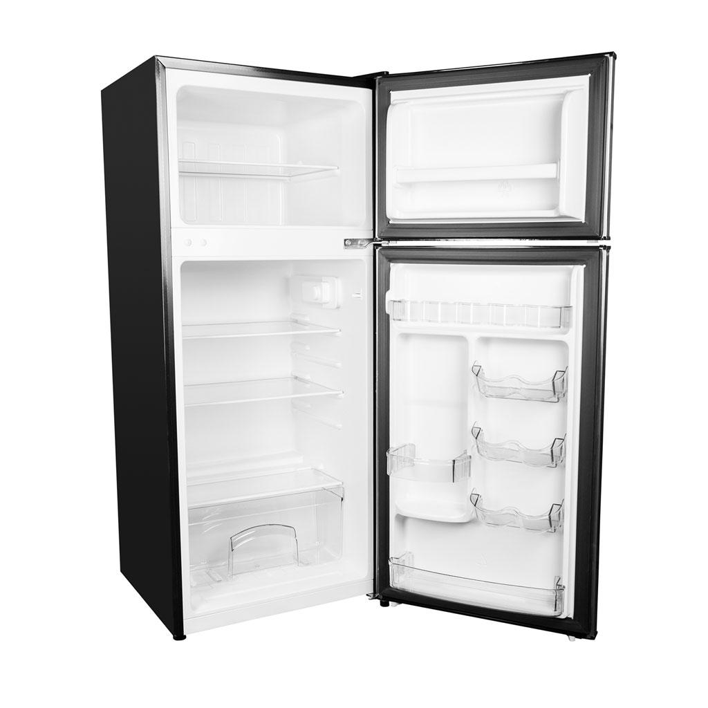 Danby DCR045B1SLDB Danby 4.5 Cu. Ft. 2 Door Compact Fridge In Stainless Steel Look