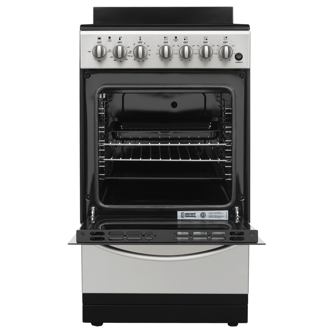 Element Appliance EER204MSCS Element 1.9 Cu. Ft. 20 Electric Range - Stainless Steel (Eer204Mscs)