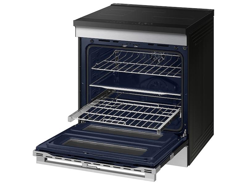 Samsung NSI6DG9550SR Bespoke Smart Slide-In Induction Range 6.3 Cu. Ft. With Flex Duo™ & Ambient Edge Lighting™ In Stainless Steel