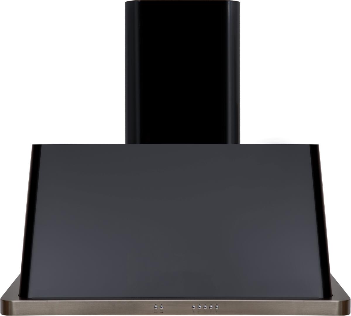 Ilve UAM76BK Majestic 30 Inch Glossy Black Wall Mount Range Hood