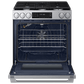 Samsung NSG80H60SR Bespoke Smart Slide-In Gas Range Pro Style Design Air Fry Max True Convection