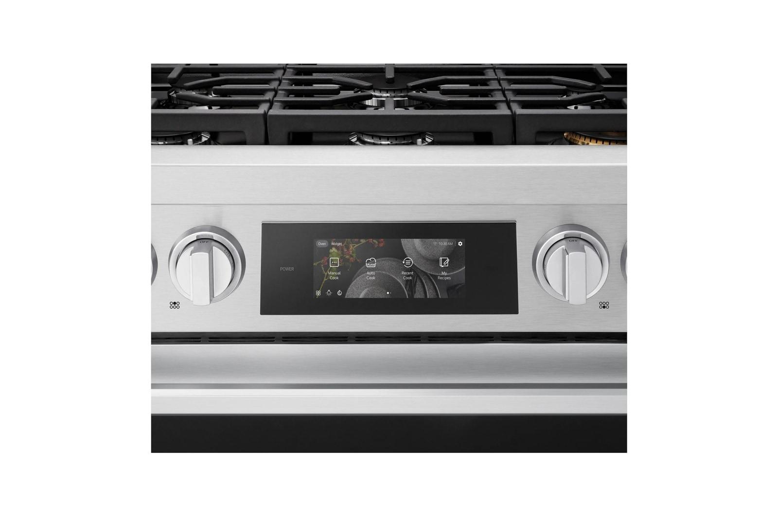 Lg LPGU6319Y Lg Signature 6.3 Cu. Ft. Smart Gas Slide-In Pro Range With Dynamic Probake® Convection, Air Fry, Air Sous Vide And Roast Mode