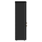 Forno FFFFD174522BLK Forno Storico 22-Inch Retro Bottom Freezer Fridge In Black, 9 Cu.Ft, Copper-Tone Handle