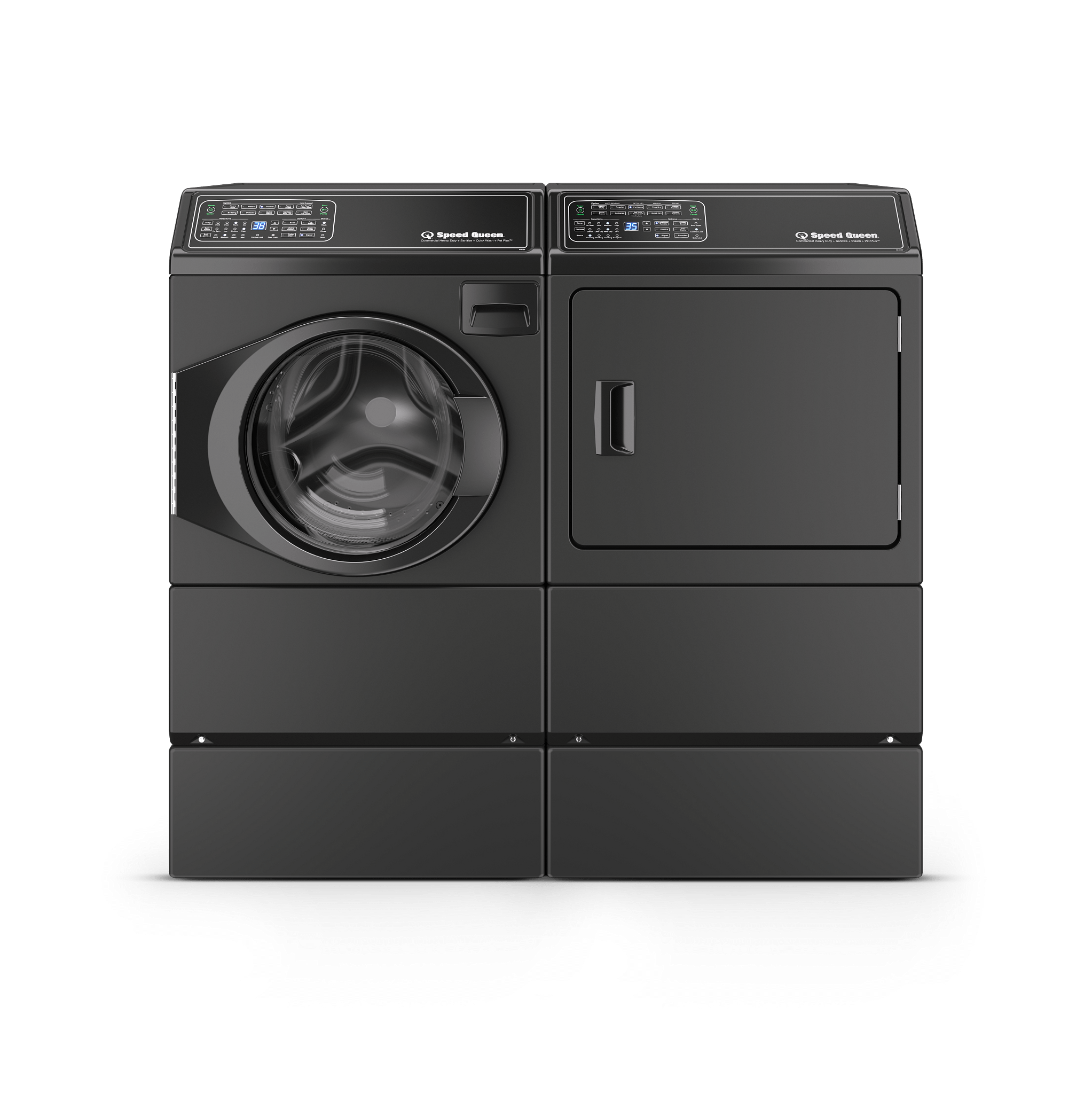 Speed Queen PDR108B Raises Your Washer Or Dryer An Additional 8 Inches Compatible With Front Load Washers And Dryers