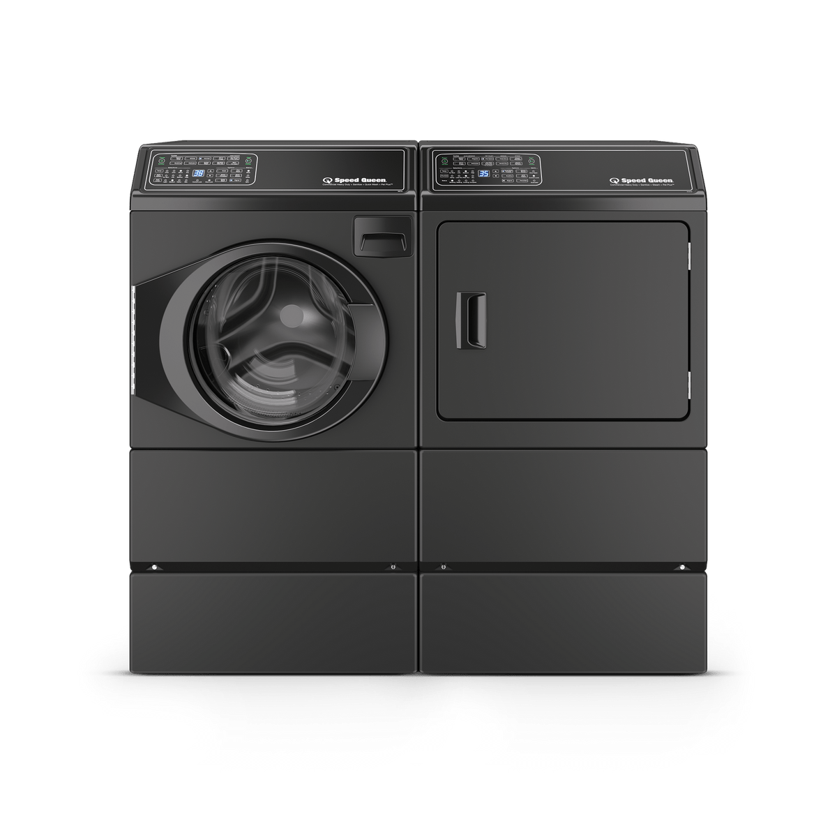 Speed Queen PDR108B Raises Your Washer Or Dryer An Additional 8 Inches Compatible With Front Load Washers And Dryers
