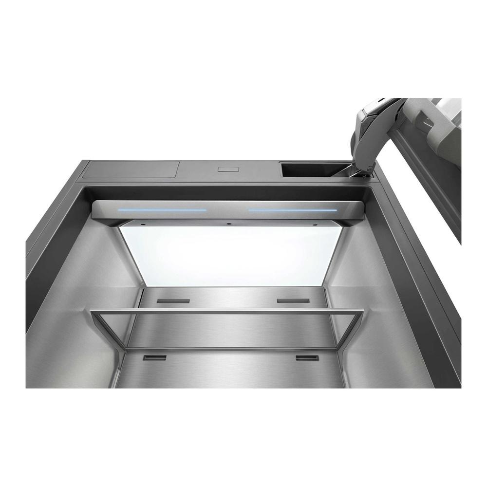 Ilve URBM36SIWPRY Ilve Urbm36Siwpry 36 Inch Built-In Bottom Freezer Refrigerator With 19.8 Cu. Ft. Capacity, Reversible Door, Energy Star, Sabbath Mode