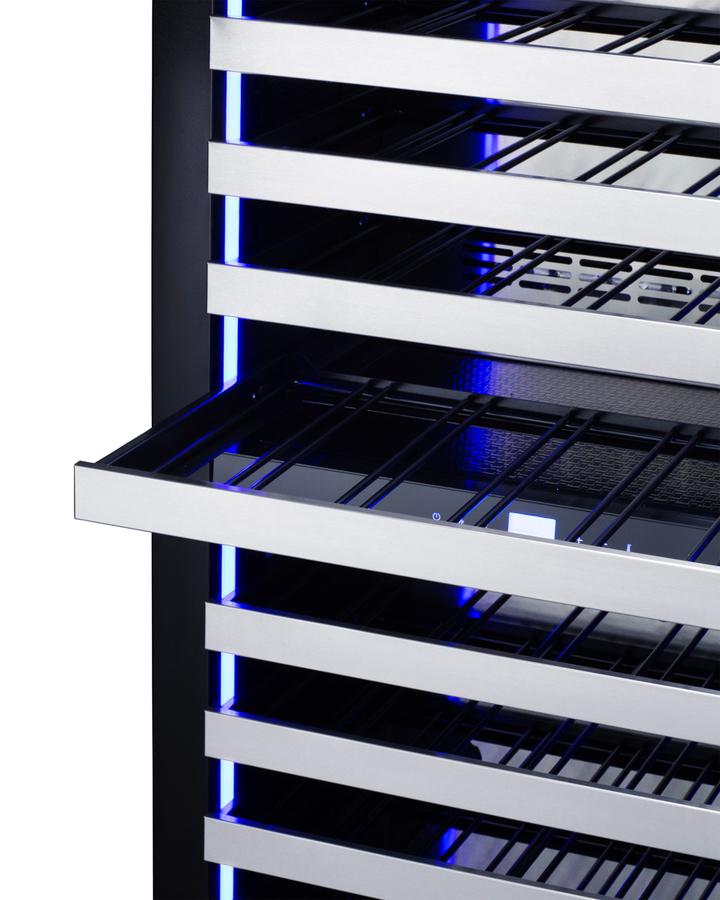Summit SDHWC98LHD 24" Wide Dual Zone Wine Cellar