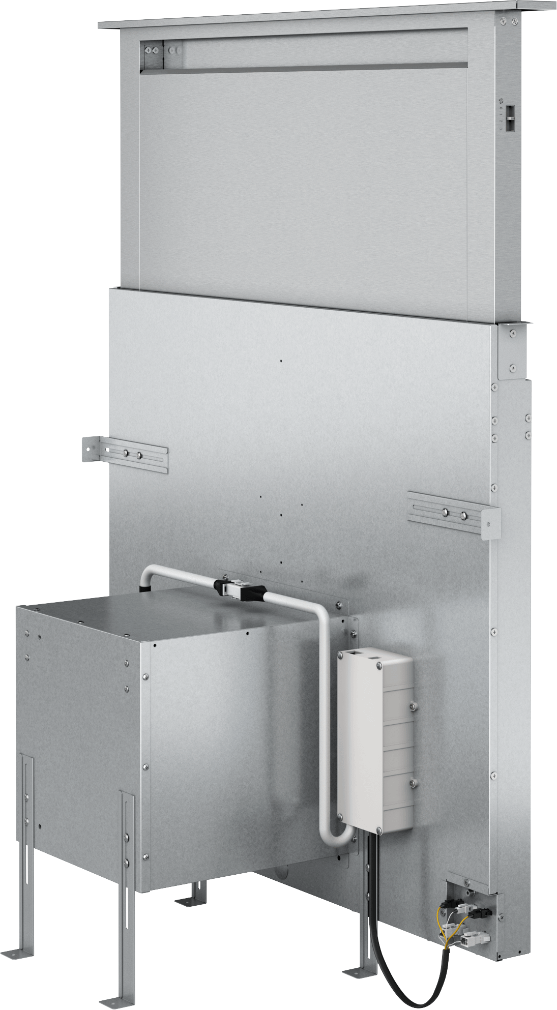 Zephyr ZTVE36AS Treviso Downdraft, 14" Rise, 36" Width, Ss, 600 Cfm