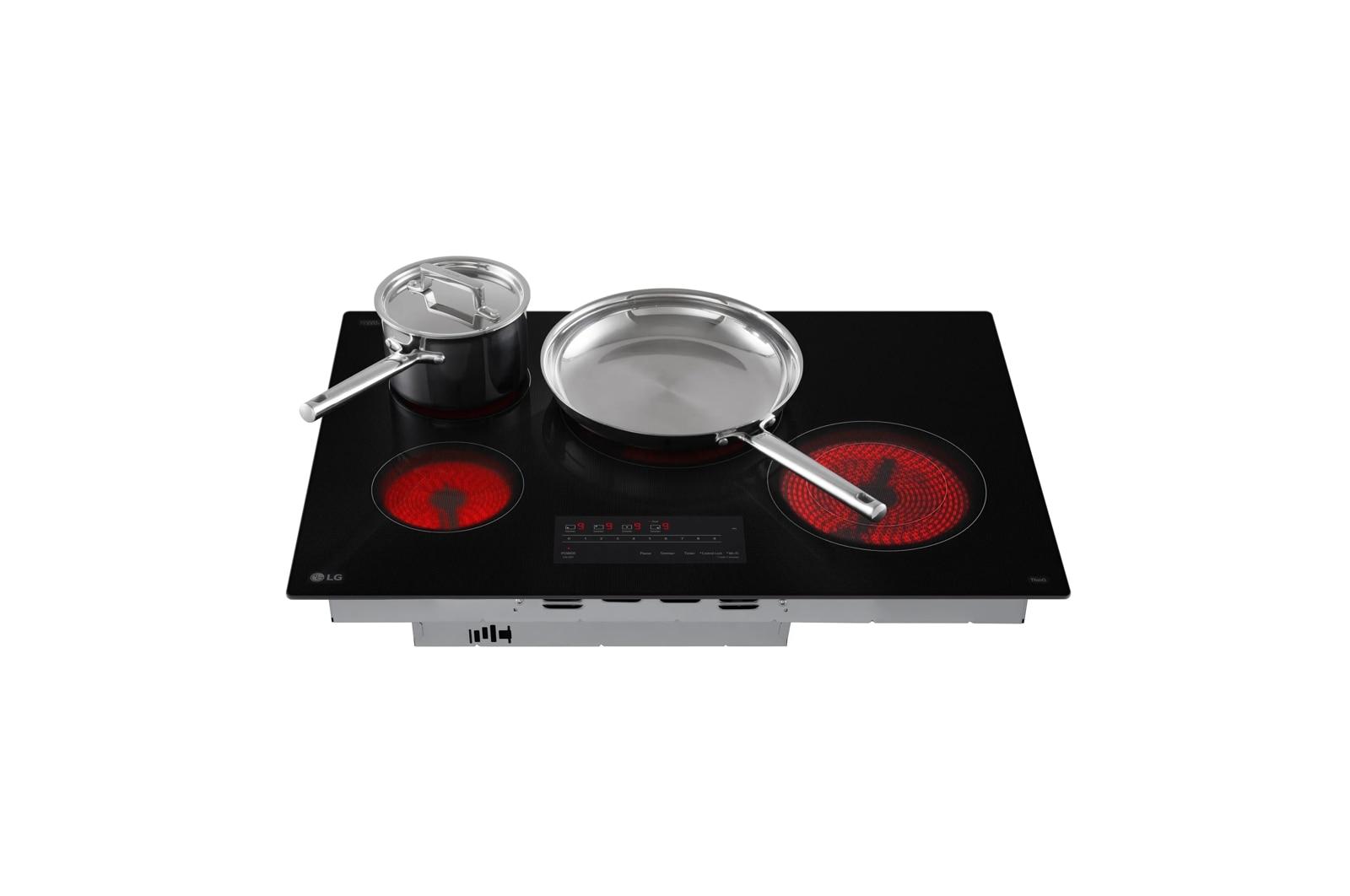 Lg CBEW3013BE 30" Electric Cooktop With Ultraheat™ 2.5Kw Element