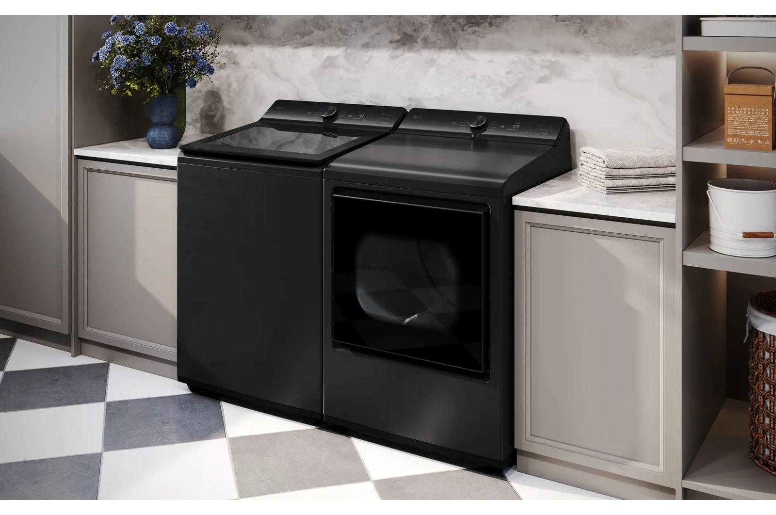 Lg WT8205CL 4.8 Cu. Ft. Mega Capacity Smart Top Load Washer With 4-Way® Agitator, Easyunload™ & Ai Sensing
