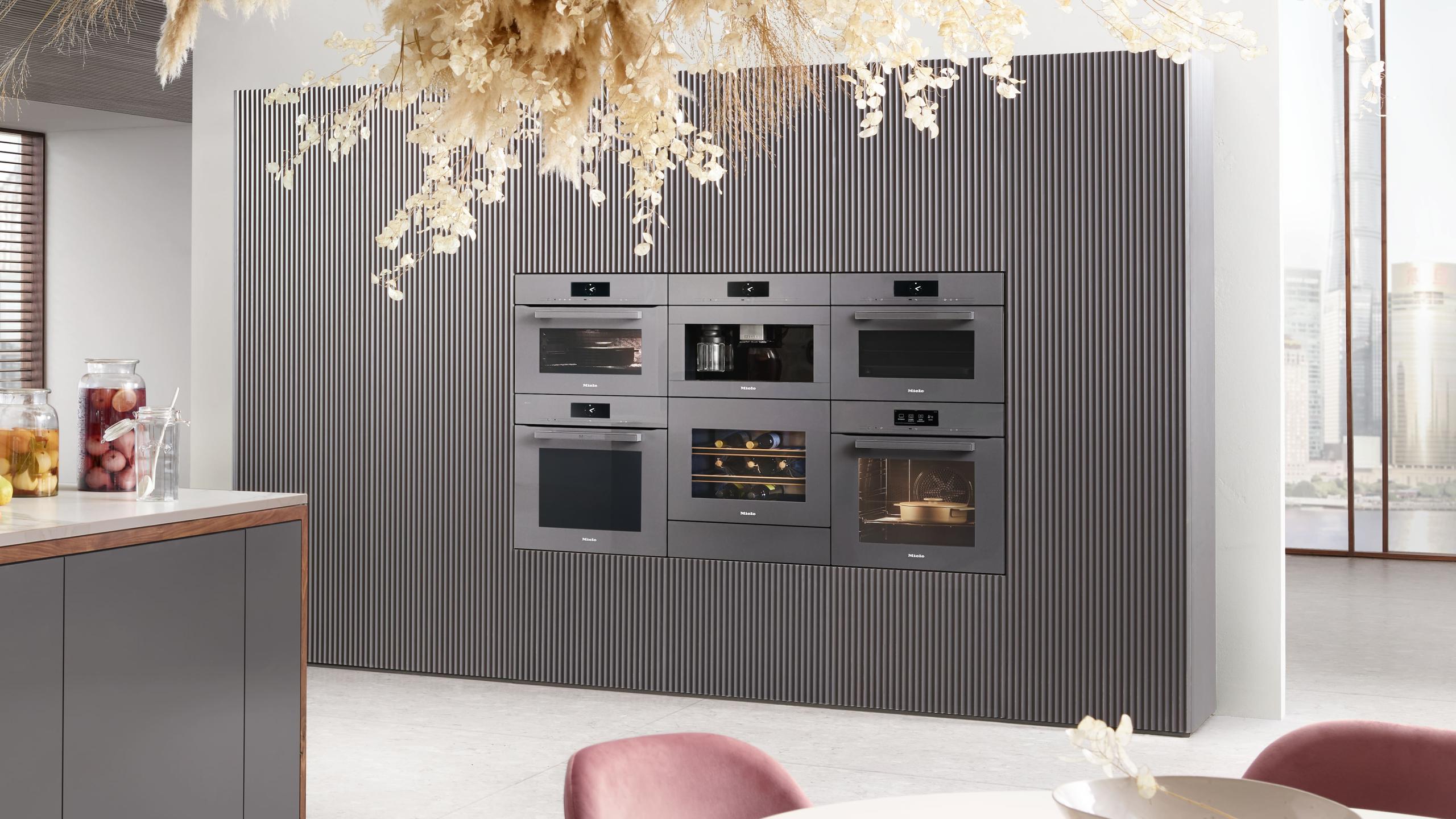 Miele H7840BMGG Single Wall Electric Oven | Town Appliance