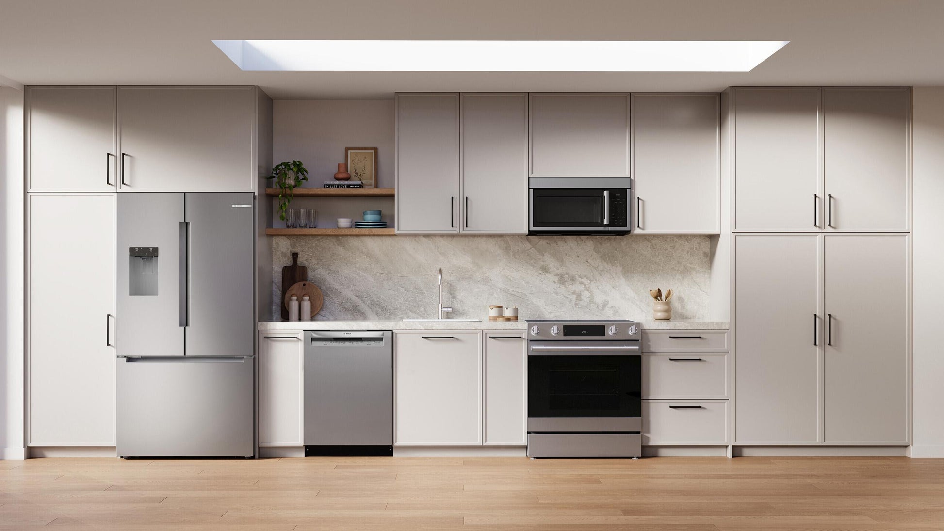 Bosch HEF3050MU 100 Series, Freestanding Electric Cooker, 30'', Stainless Steel