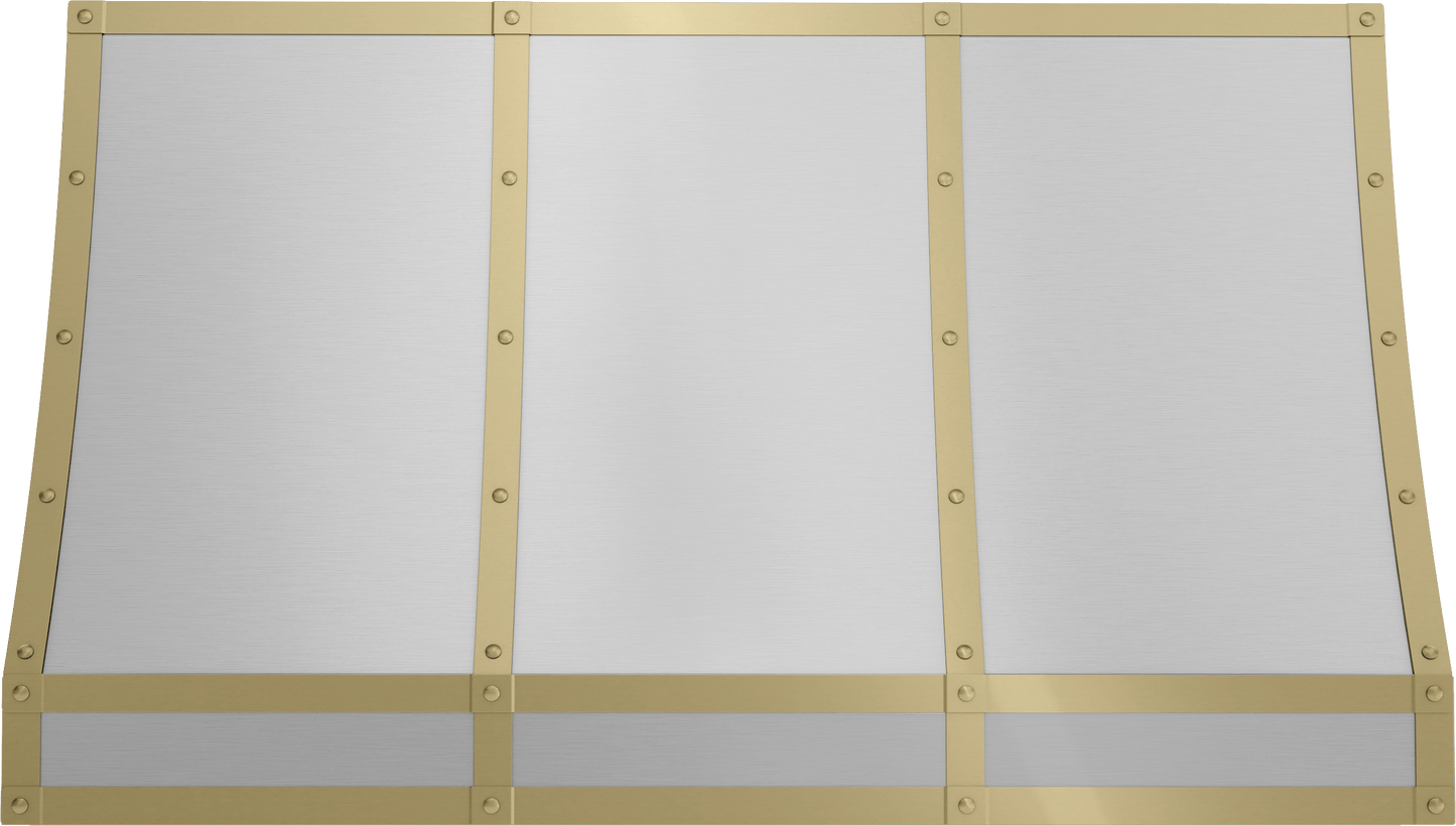 Zephyr BKFT48ASG Forte Hood Banding Kit, 48In, Satin Gold