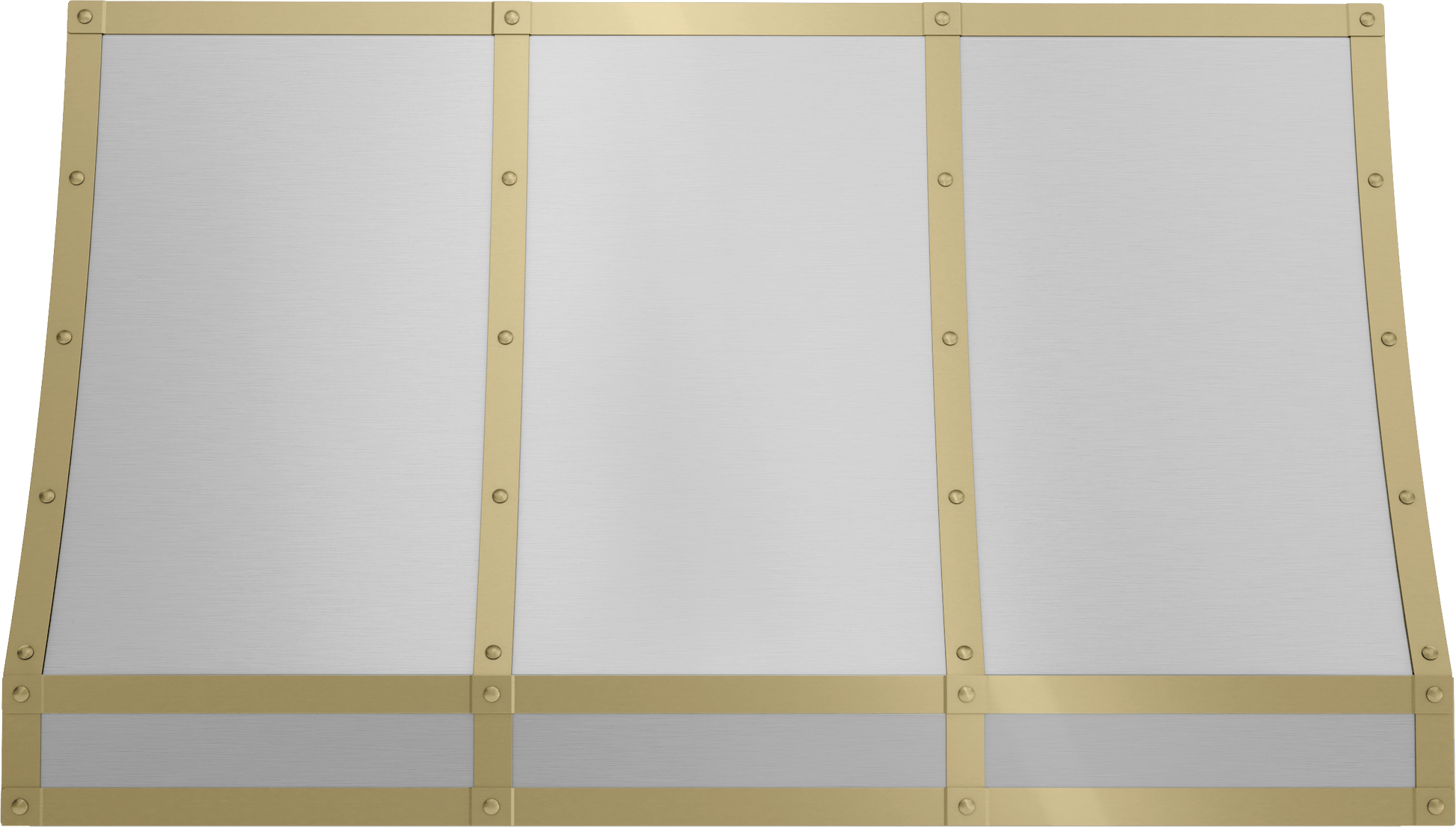 Zephyr BKFT48ASG Forte Hood Banding Kit, 48In, Satin Gold