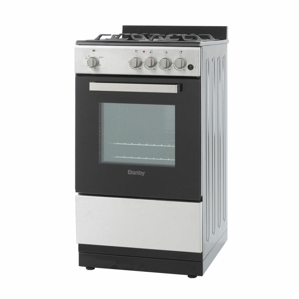 Danby DR20V1BSSGLP Danby 20 Wide Gas Range In Stainless Steel