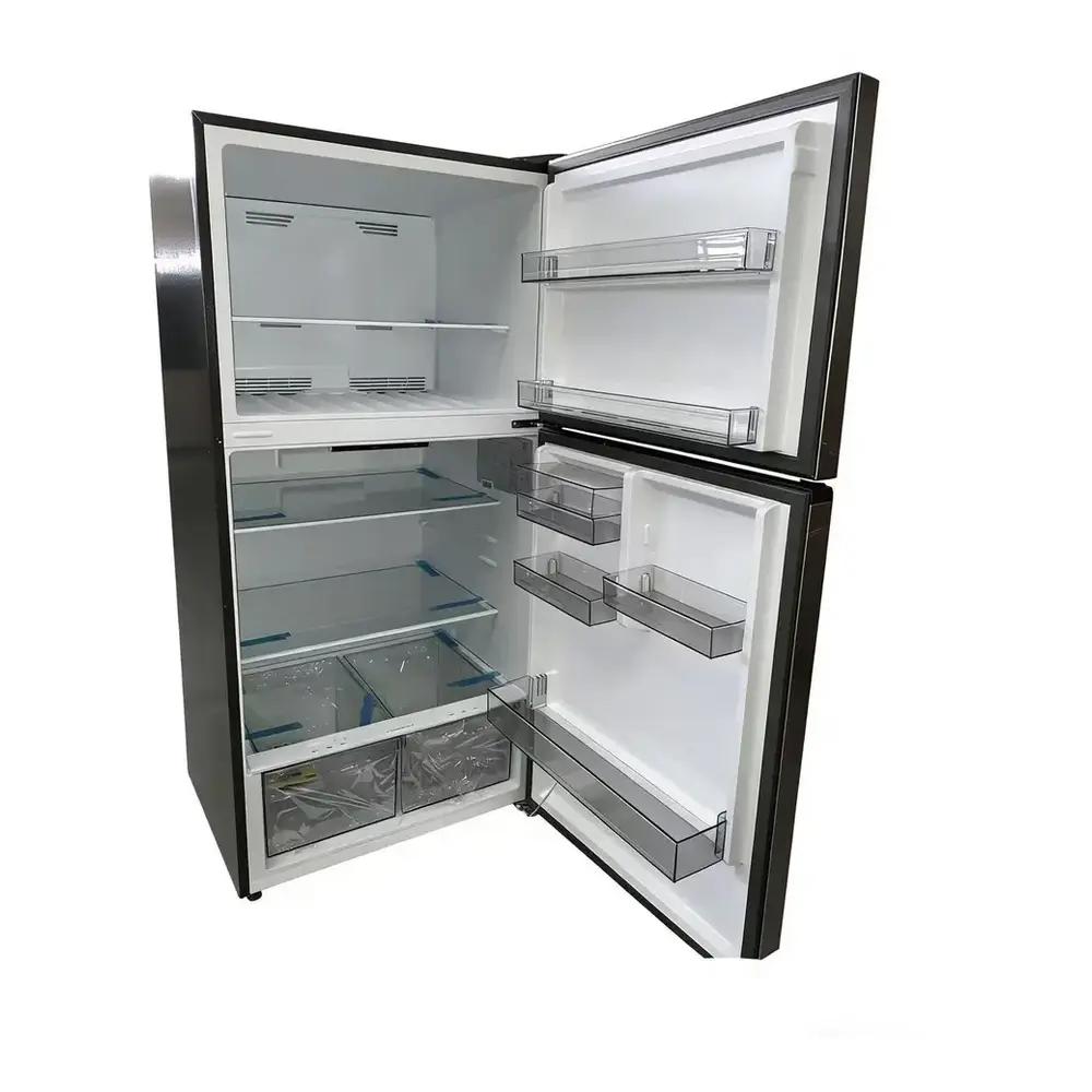 Verona VEFTF3324RSL Verona Veftf3324Rsl 33 Inch Top Freezer Refrigerator With 24 Cu. Ft. Total Capacity, Reversible Doors, Recessed Handle, Energy Star (Stainless Steel Look)