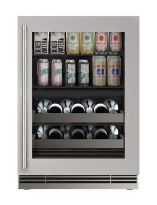 U-Line URBD324SG01A Urbd324 24" Dual-Zone Beverage Center With Stainless Frame Finish (115 V/60 Hz)