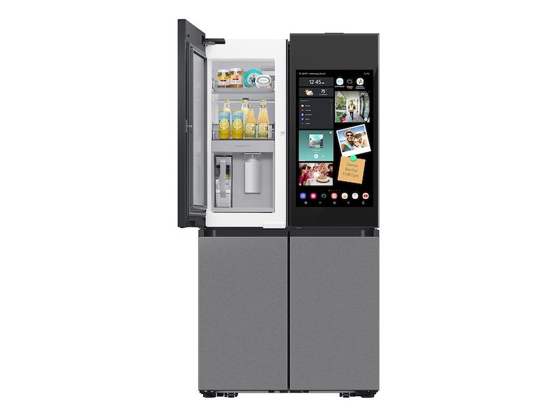 Samsung RF23DB9900QD Bespoke Counter Depth 4-Door Flex™ Refrigerator (23 Cu. Ft.) With Ai Family Hub+™ And Ai Vision Inside™ In Stainless Steel