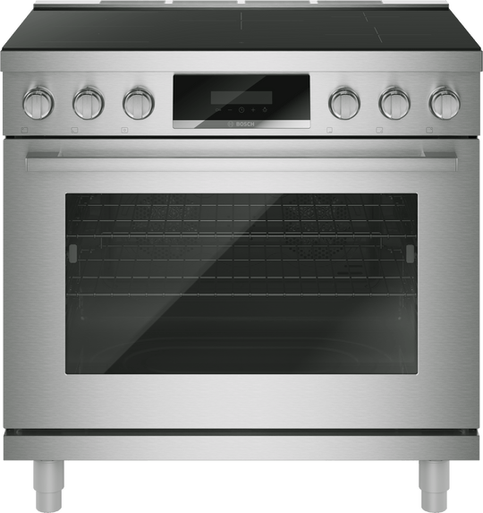 Bosch HIS8657U 800 Series, Induction Freestanding Range Cooker, 36'', Stainless Steel