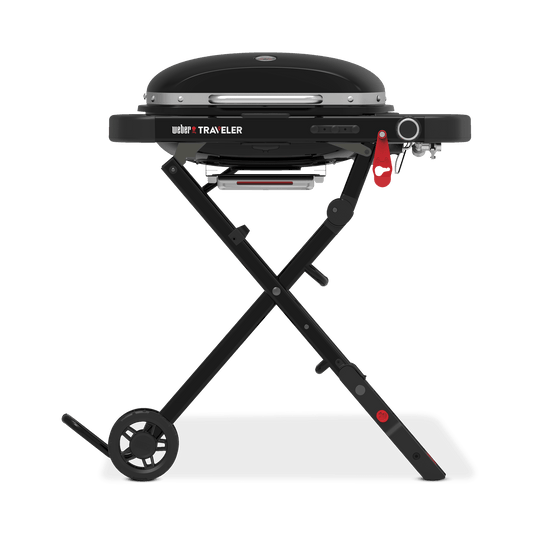 Weber 1500460 Weber Traveler® Compact Portable Gas Grill - Black