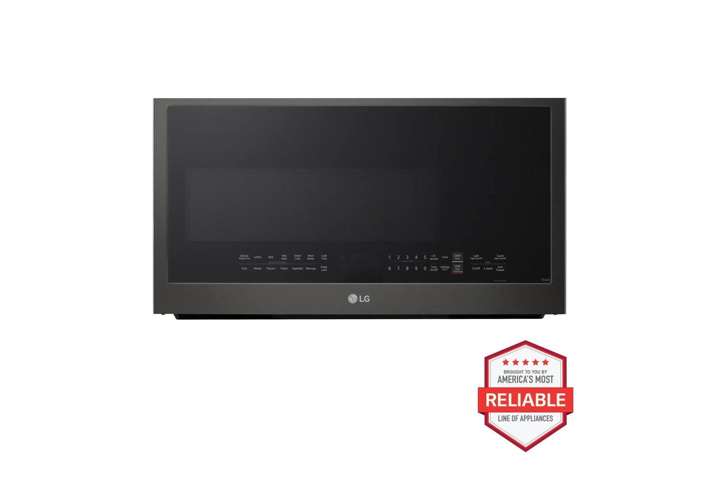 Lg MVEL2035Z 2.2 Cu. Ft. Wi-Fi Enabled Over-The-Range Microwave Oven With Easyclean®