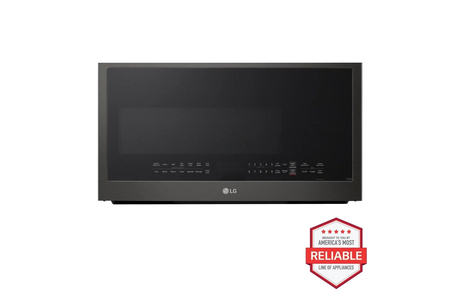 Lg MVEL2035Z 2.2 Cu. Ft. Wi-Fi Enabled Over-The-Range Microwave Oven With Easyclean®
