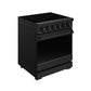 Thor Kitchen RSE30PB 30 Inch Professional Electric Range With Precision Knob Control In Black Gordon Ramsay Series