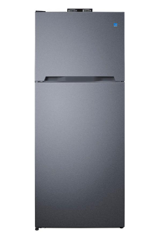 Summit BKRF15SSLHD 28" Wide Top-Mount Refrigerator-Freezer With Nist-Calibrated Thermometers