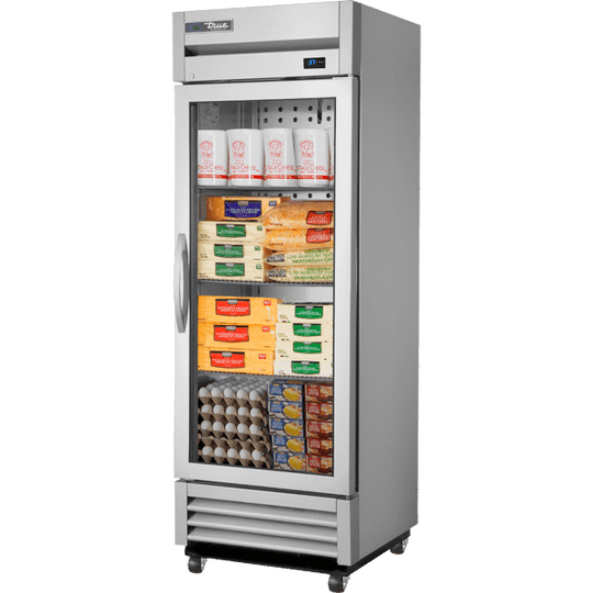 True Manufacturing Commercial T19GHCFGD01 Reach-In Glass Swing Door Refrigerator With Hydrocarbon Refrigerant~Framed Glass Door Version 01