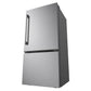 Lg LB26H2200S 26 Cu. Ft. Bottom Freezer Refrigerator