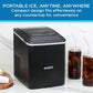 Avanti AVIM2625BK Avanti Mighty Ice Countertop Bullet Ice Maker