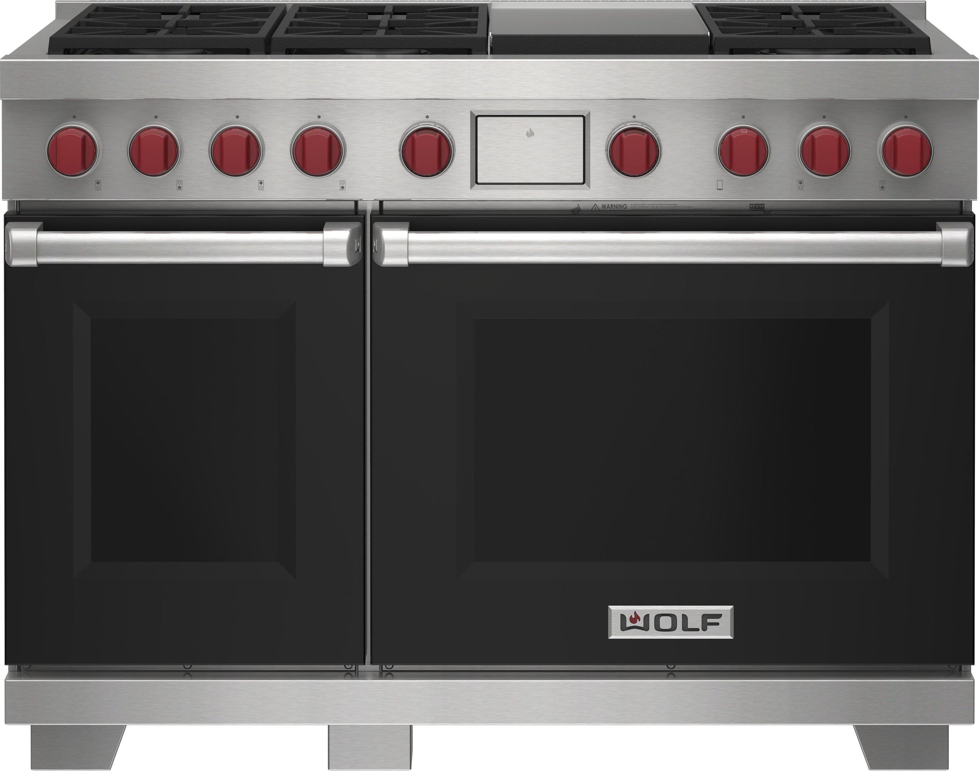 Wolf DF48650GWHPLP 48" Dual Fuel Range - 6 Burners And Infrared Griddle