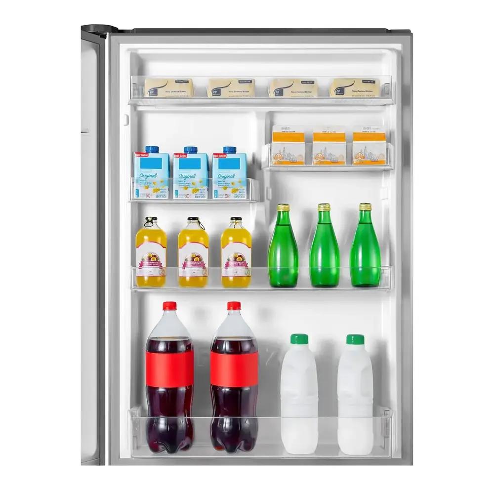 Verona VEFBF2814RSL Verona Vefbf2814Rsl 28 Inch Bottom Freezer Refrigerator With 14.8 Cu. Ft. Total Capacity, Recessed Handle, Reversible Doors, Ice Maker, Energy Star