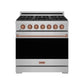 Thor Kitchen RSG36PLPRSG 36 Inch Professional Liquid Propane Range With Precision Knob In Stainless Steel And Rose Gold Gordon Ramsay Series