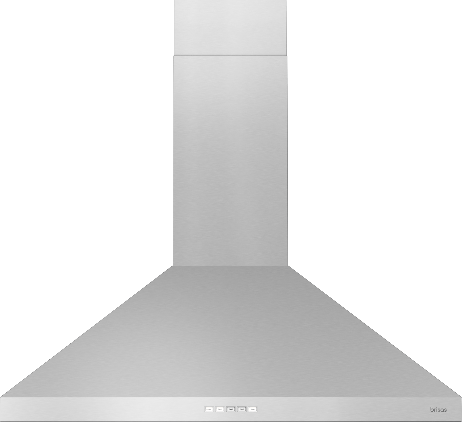 Zephyr BVEE30CS Brisas Traditional Pyramid Wall, 30" Ss, Act, Led