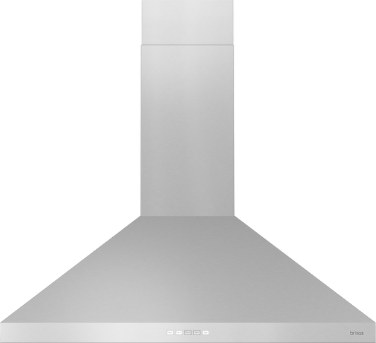 Zephyr BVEE30CS Brisas Traditional Pyramid Wall, 30" Ss, Act, Led