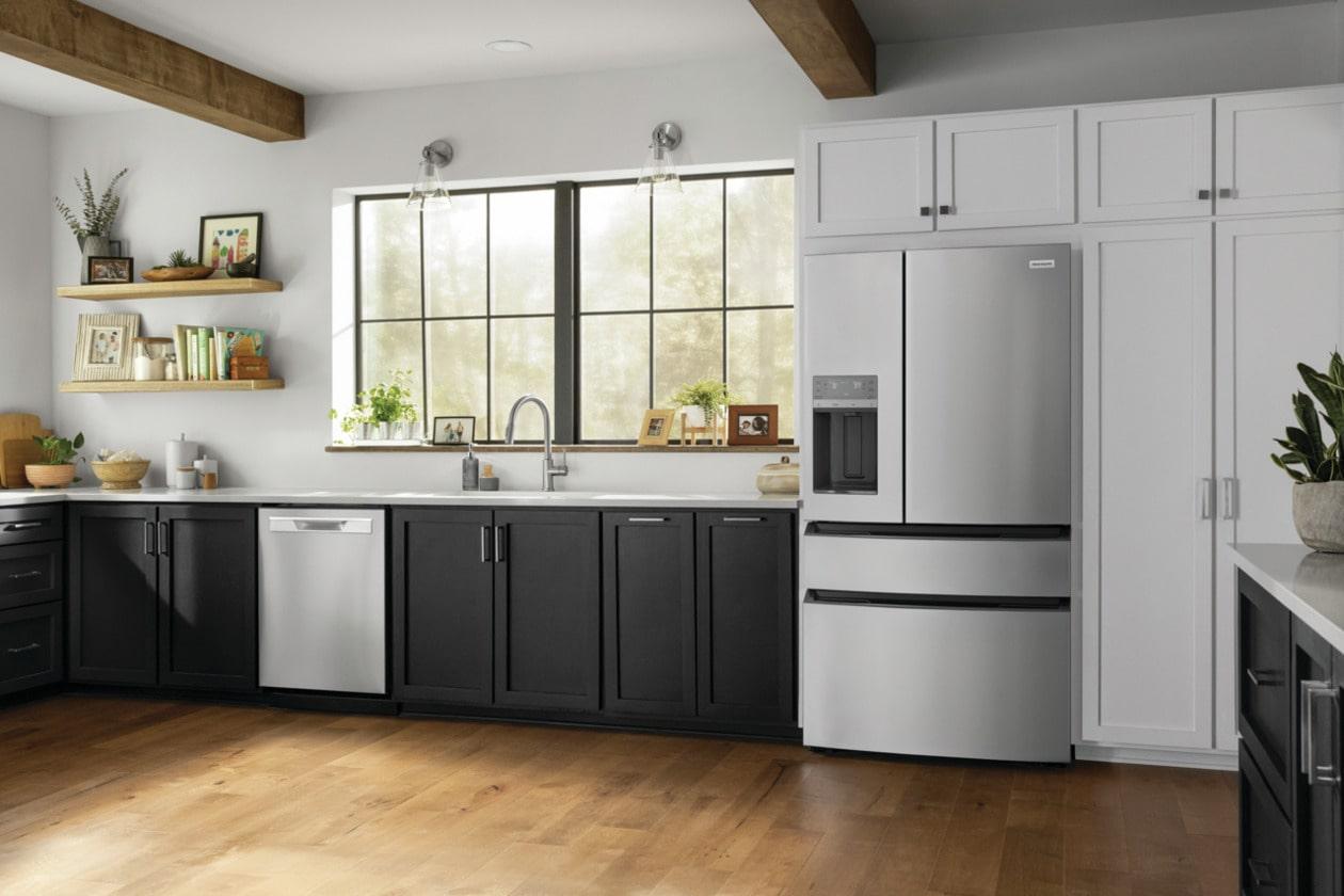 Frigidaire FRMS2733AV 26 Cu. Ft. Standard-Depth 4-Door French Door Refrigerator